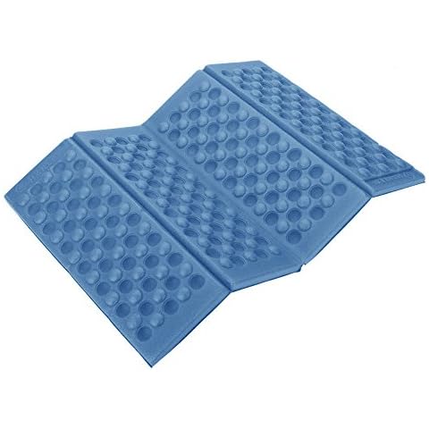 Shopline Folding Camping Mat, Foam Cushion Pad Waterproof Portable Chair Picnic Rug (Blue) Cover