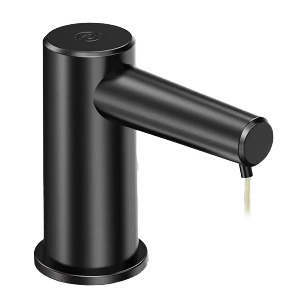 CTRLZS Countertop Sink Faucet Soap Dispenser Infrared Induction Automatic Soap Dispenser Bathroom Dispensers Liquid Black
