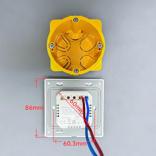 Miniatura 10 de Sonoff Nspanel86pw Smart Home Panel De Control, Integre La Puerta De Enlace Zigbee Con La Seguridad Del Hogar, Con Estadísticas De Consumo De Energía, Termostato, Llamada De Teléfono A Dispositivo
