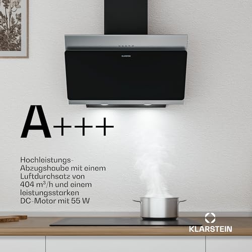 Klarstein Dunstabzugshaube 60cm, Abluft-Dunstabzugshaube mit Spülmaschinenfestem Filter aus Aluminium - 2