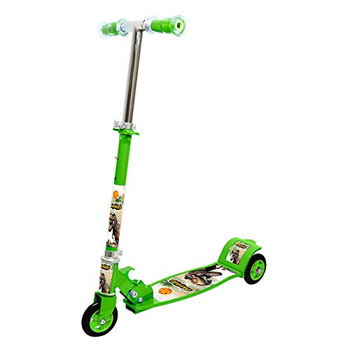 Patinete Dinossauro New Top 3 Rodas Verde, DM Radical