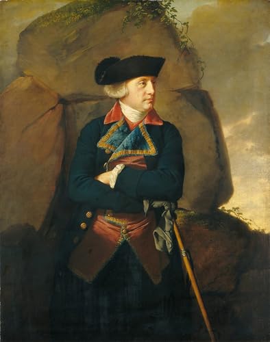 Toile Portrait d'un gentleman Wright of Derby pour Sublimer un Mur Vide 60x90