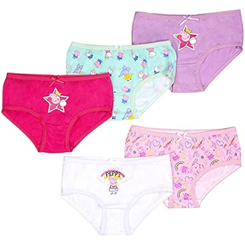 Peppa Pig Girls Cotton Briefs - Pack of 5 Cover