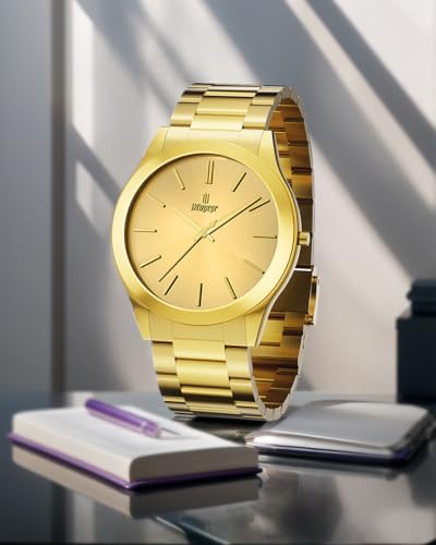 Image of Mens Watch,Minimalist Fashion Watches for Men Waterproof Quartz Watch Business Dress Men's Stainless Steel Watch -Best Gift for Mens