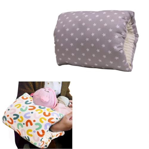 Qxiao Cozy Cradle, Cozy Cradle Arm Pillow Baby Nursing Head Support Pillow Baby Nursing Pillow Cozy Cradle Nursing Arm Pillow Baby Nursing Arm Breastfeeding Pillow Gift for Novice Mothers