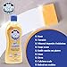 Bar Keepers Friend Cleanser & Polish 13oz Bundled Microfiber Towel - For Stainless Steel Cleaner for Pots and Pans, Cooktops, Hard Water Stains, Kitchens, Bathrooms & More Applications