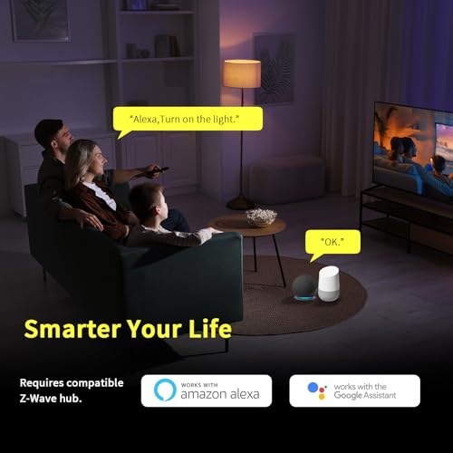 Minoston Smart Plug, 15A Mini Z-Wave 800 Series Plug-in Socket with Built-in Repeater andRange Extender, Z-Wave Hub Required, Compatible with SmartThings, Wink, FCC and ETLListed, MP21Z by Minoston - Image 2