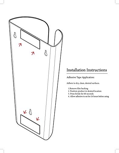 Spectrum Diversified 33200 White Plastic Bag Holder thumb #5