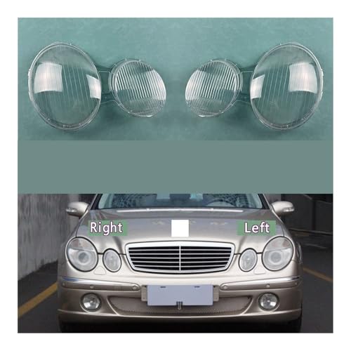 Phares ternes solution avec coque automatique pour Benz Classe E W210 couvercle lentille