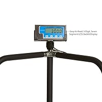 Vista 3 de Brecknell MS140-300, báscula electrónica médica portátil, 660 lb x 0.2 lb