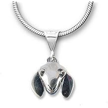 Sterling Silver Nubian Goat Pendant Goat Lover Gift for Women - Handcrafted in the USA