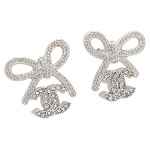 [シャネル]ピアス リボン CCマーク ココマーク シルバー レディース CHANEL ABG601 B22434 U4563 [並行輸入品]のサムネイル