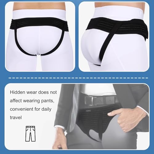 Faja de soporte para hernia deportiva para hombre y mujer tamaño S miniatura 6