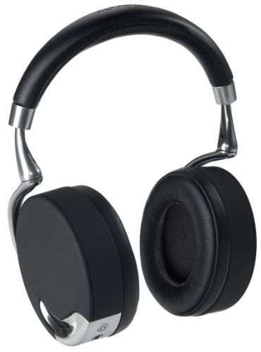 Parrot ZIK de Philippe Starck   Auriculares de diadema cerrados (Bluetooth, táctil), negro/gris