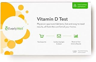 Everlywell Vitamin D Test - at Home - CLIA-Certified Adult Test - Discreet