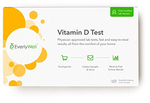 Everlywell Vitamin D Test - at Home - CLIA-Certified Adult Test - Discreet