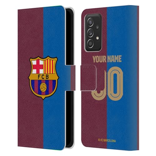 Coque portefeuille Samsung Galaxy A53 5G FC Barcelona avec porte-cartes