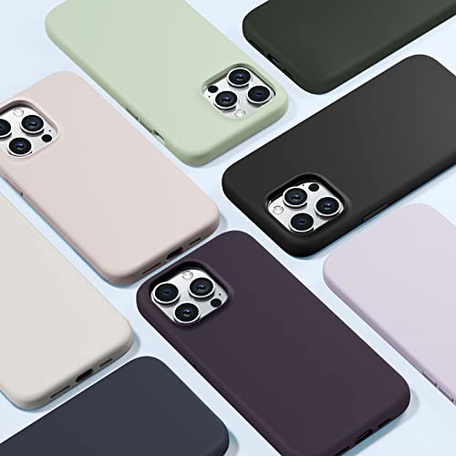 Mkeke For Iphone 14 Pro Case For Magsafe, Soft Silicone Rubber Phone Cases For Apple Iphone 14 Pro With Built-In Magnets And Microfiber Lining For More Protection - Olive Green #TOP7