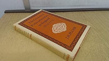 Hardcover The Growth of Political Stability in England, 1675-1725 Book