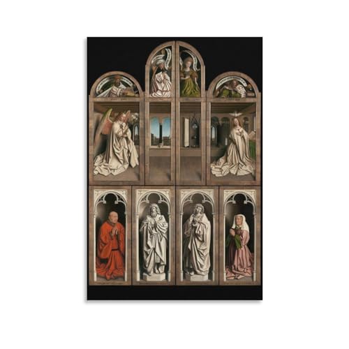 Jan Van Eyck - Ghent Altarpiece 2 (1432) - Painting
