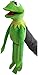 Giocattolo di peluche del burattino della rana, Muppet Show Kermit Doll The Frog Hand Puppets peluche animale per bambini Regali 54 "