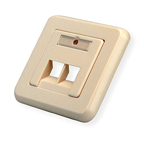 Preisvergleich Produktbild ROLINE Frontblende Fuer UP-Dose Elfenbein