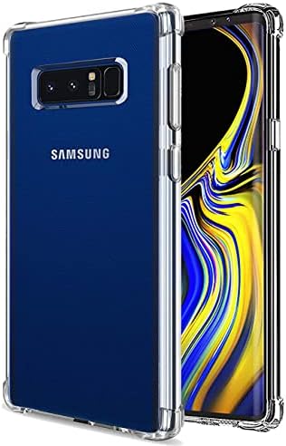 （06:30時点） 対応 Samsung Galaxy Note8 SCV37 SC-01K ケース GalaxyNote8 カバー Samsung TPU 保護ケース Galaxy Note 8 カバー背面 アイフォン ンプロテクター シェル クバー クリア ソフト 透明シェル ンプロテクター ​シェル【耐衝撃 エアバッグ 滑り止め すり傷防止 薄型 軽量 シェル スリム 携帯便利】