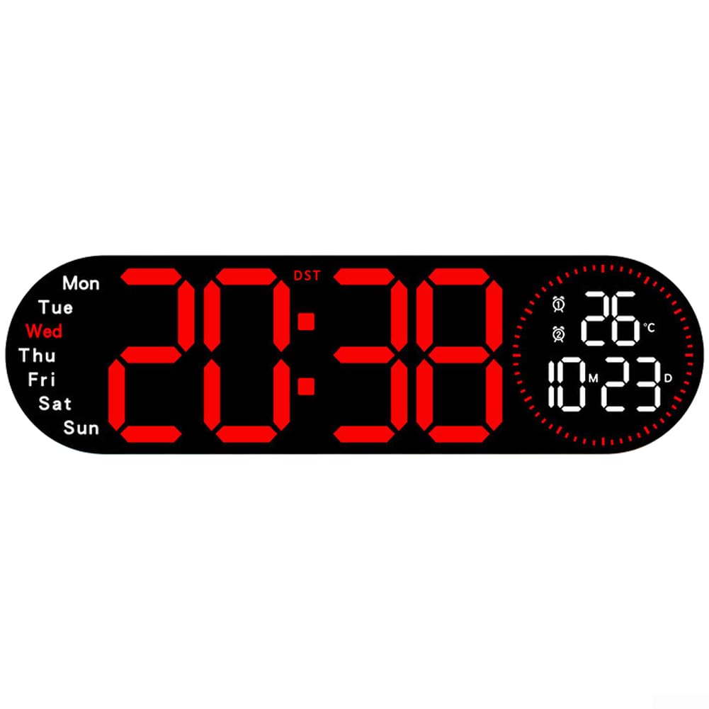 Horloge murale LED pour ne plus rater vos rendez-vous