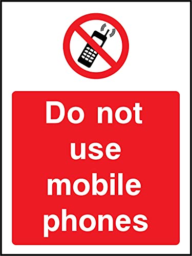 Affiche ne pas utiliser de téléphones portables pour salle de réunion et examen