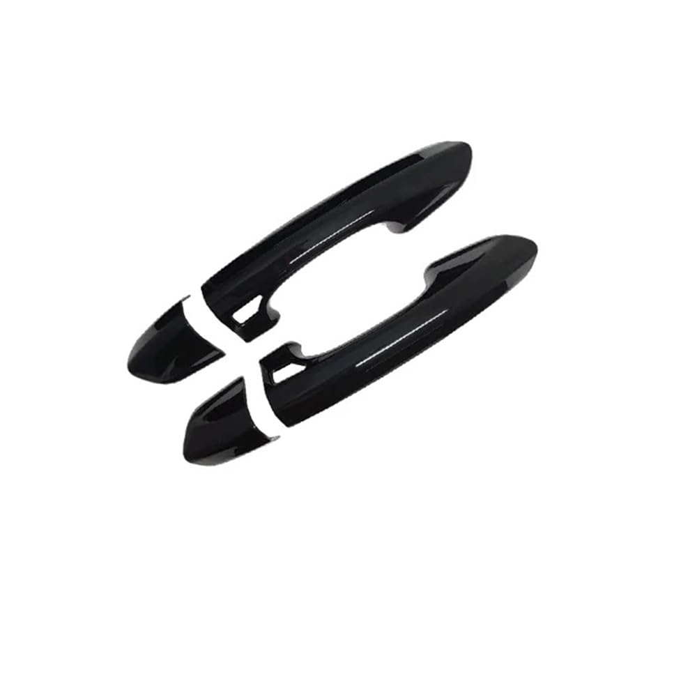 Poignée de porte noir brillant pour Mustang 6 S550 : finition luxe