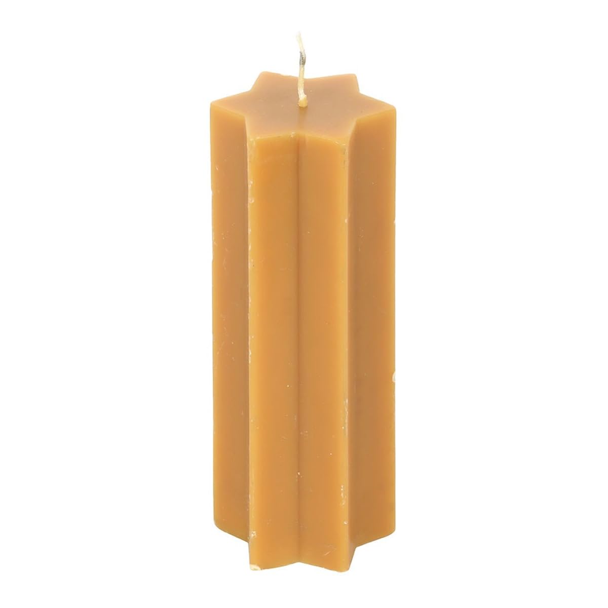 Gold Starry Night Star Shaped Taper Candle from B&Q