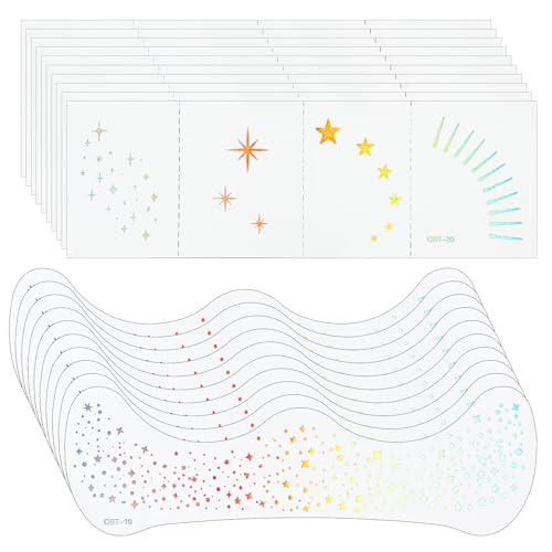 20Pcs Holographic Glitter Freckles Rave Accessories, Rainbow Freckles Glitter Tattoos, Rainbow Freckle Face Tattoo Festival Accessories for Rave Party, Music Festival, Gathering 20Pcs Holographic Glitter Freckles Rave Accessories, Rainbow Freckles Glitter Tattoos, Rainbow Freckle Face Tattoo Festival Accessories for Rave Party, Music Festival, Gathering