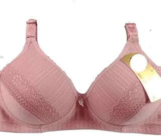 حمالة صدر نسائية من القطن مقاس كبير من الدانتيل، حمالة صدر مبطنة بالدانتيل بمقاس كبير، حمالة صدر كبيرة مبطنة بالدانتيل