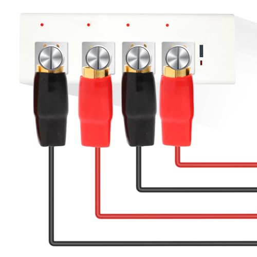 2 Pares Conectores Spade para Audio 0 Gauge Cobre miniatura 2