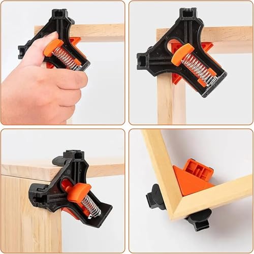 Outils de fixation de menuiserie pour angles à 90 degrés - 5
