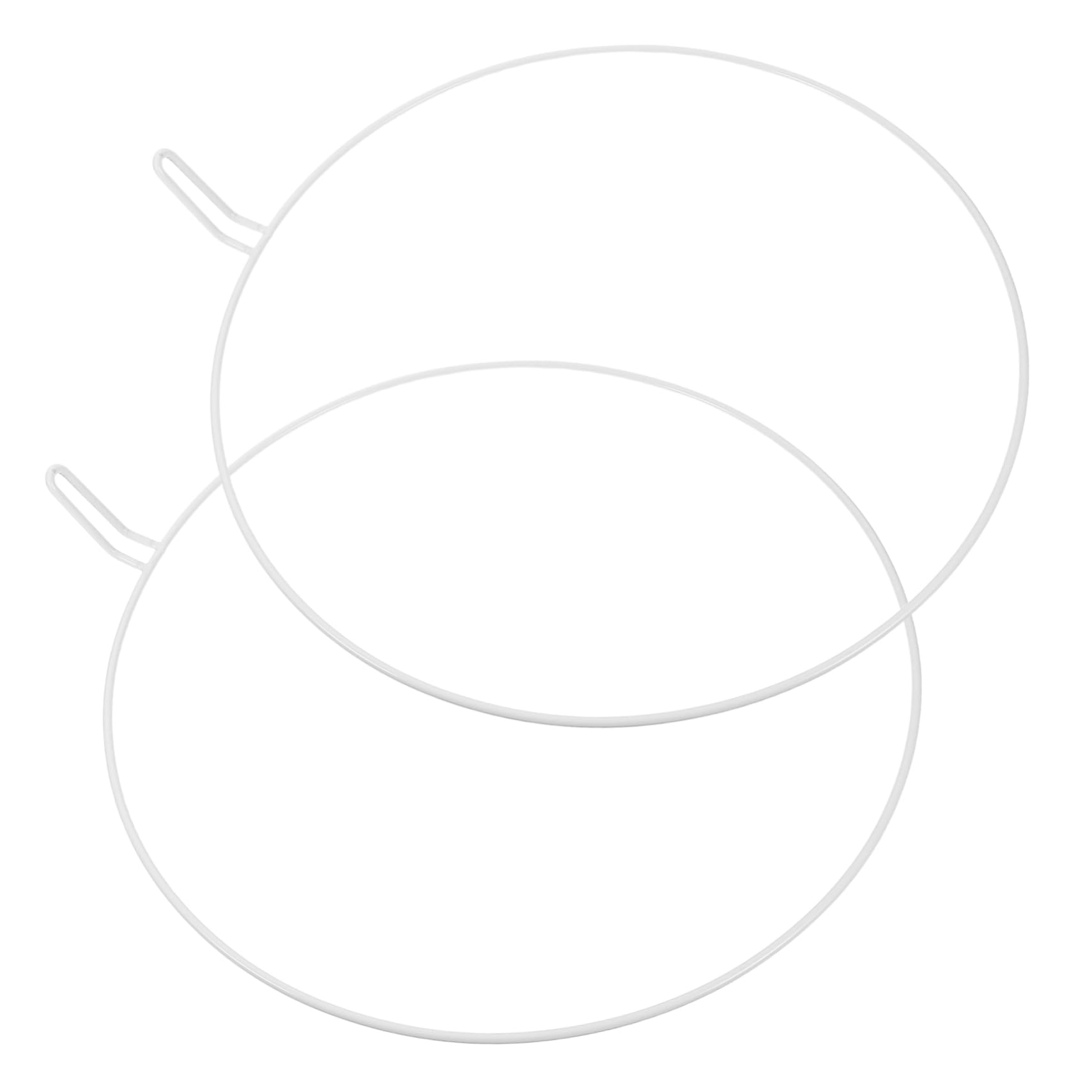 HOODANCOS 2pcs Net Hoop for Bed Sturdy Crib Canopy Bracket Mounting Support Accessories for Crib Easy Setup Portable Design for Secure