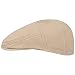Produktbild Stetson Paradise Cotton Schirmmütze Herren | Flatcap mit UV-Schutz 40+ | Herrenmütze aus Baumwolle | Flat Cap Größen S-XXL | Schiebermütze Sommer/Winter, beige, M (56-57 cm)