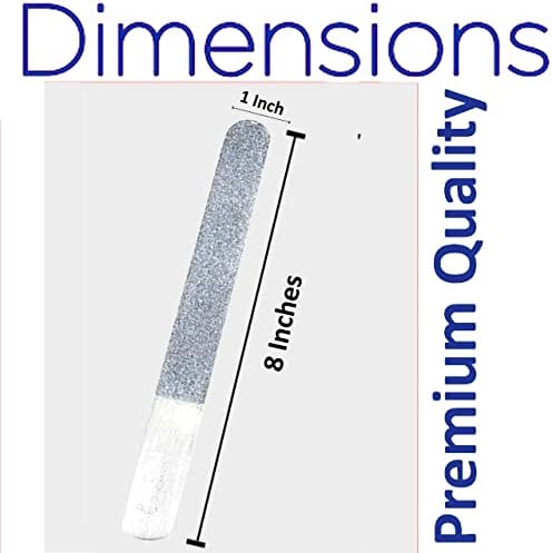 Styvechale Nail File,Nail File Set Foot Dresser Diamond Deb Stainless Steel Double Sided Diamond Dust Coating for Podiatry Foot Care Instruments - Premium Quality Product Chiropody File 20CM