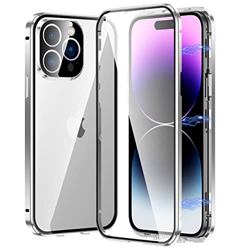 Protection magnétique iPhone 13 Pro violet pour sublimer votre style au bureau