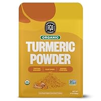 Algopix Similar Product 10 - FGO Organic Turmeric Powder wCurcumin