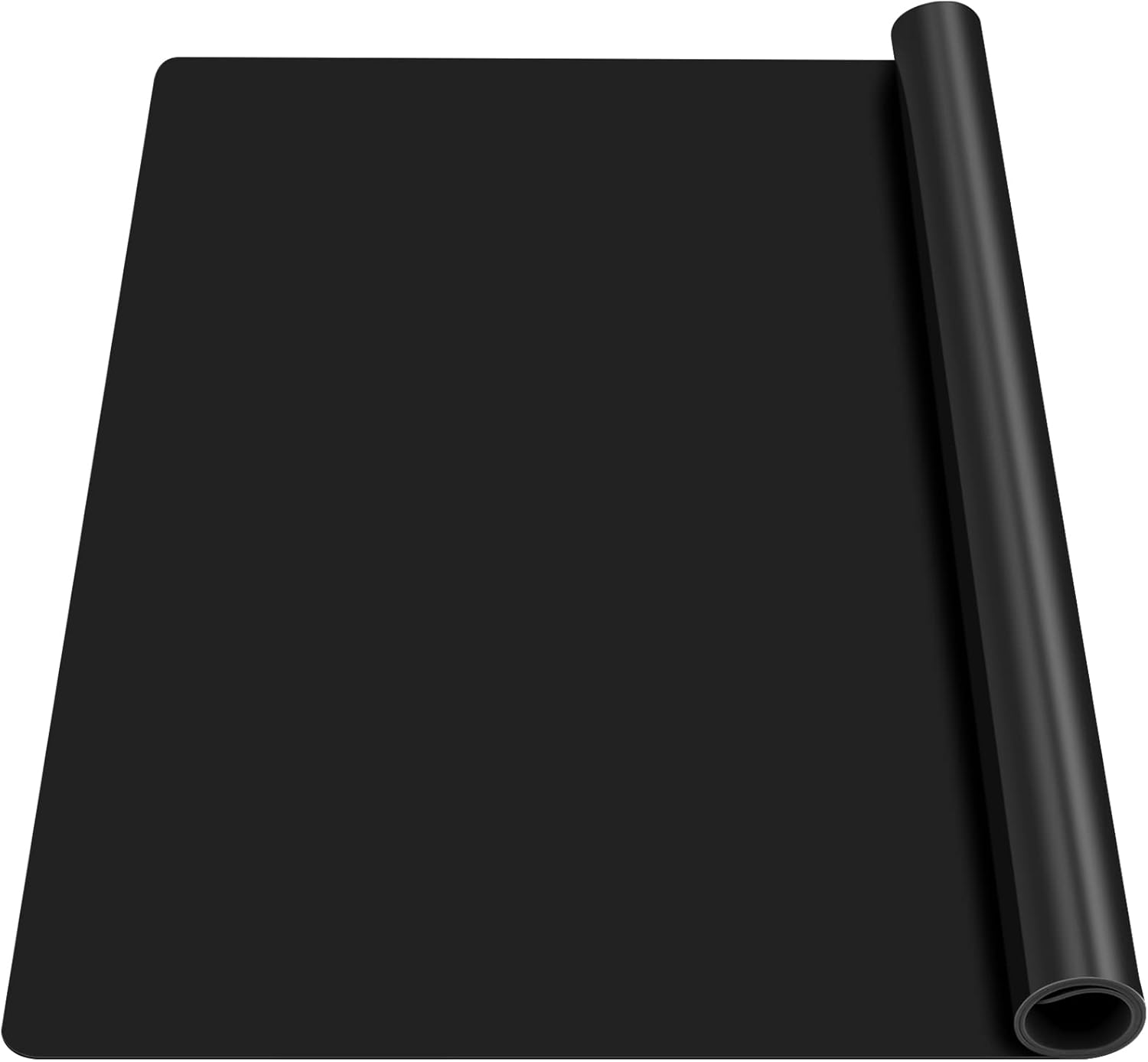 Gartful Extra Large Silicone Mats for Crafts, 35.4 x 23.6 inch Sheet, 1.8mm Thick Pad for Jewelry Casting Resin Mold, Nonstick Placemat, Countertop Protector, Black