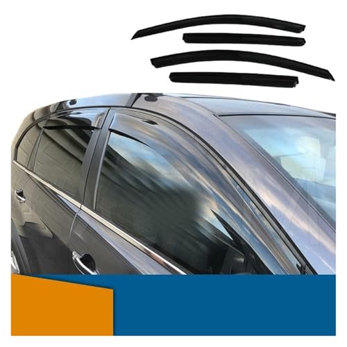 Déflecteurs de vent pour Chevrolet Captiva 2006-2011 protection pluie - 2