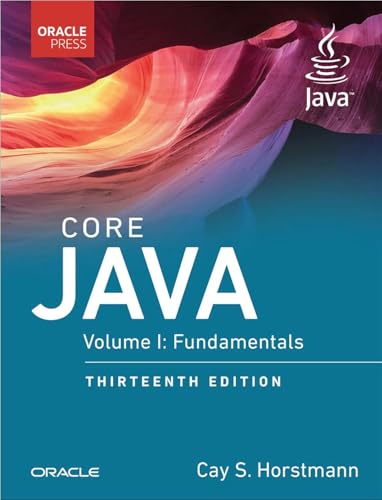 Oracle Press 9780135328378 Core Java, Volume I: Fundamentals cover
