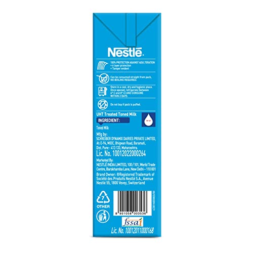 Nestle A+ Nourish Plus Toned Milk,1L #TOP2