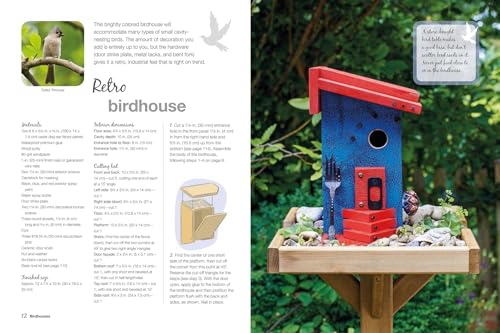 Handmade Bird, Bee, and Bat Houses: 25 beautiful homes, feeders, and more to attract wildlife into your garden - Thumbnail 3
