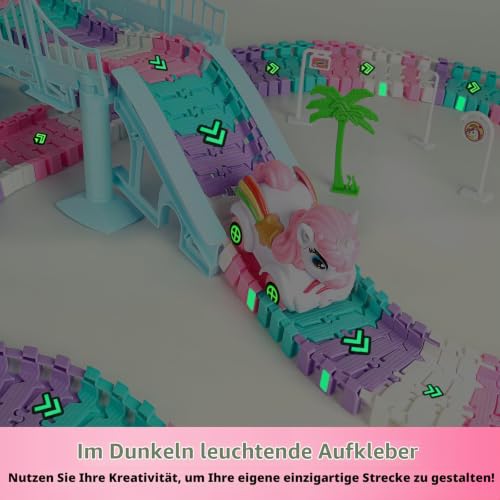 Autorennbahn ab 3 4 5 6 7 8 Jahre, Rennbahn Spielzeug Kinder – Ansicht 3