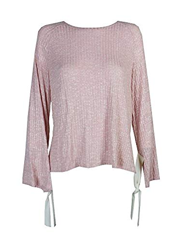 Top rose kensie anti-pli coupe asymétrique flatteuse pour femme taille M
