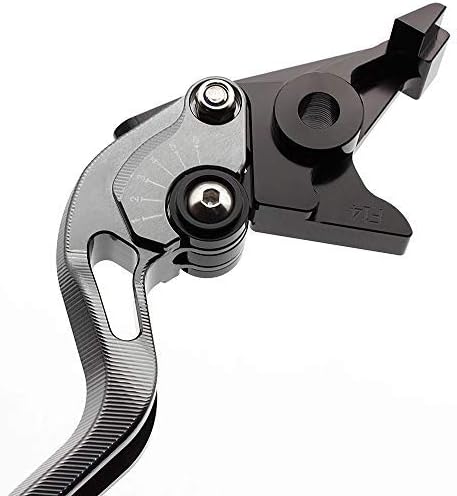 Miniatura 5 de Palancas de embrague de freno ajustables para motocicleta compatibles con GSXR600 1997-03, 250 V-Strom 2018-2019, GSR600 2006-2011, GSX250R SV650