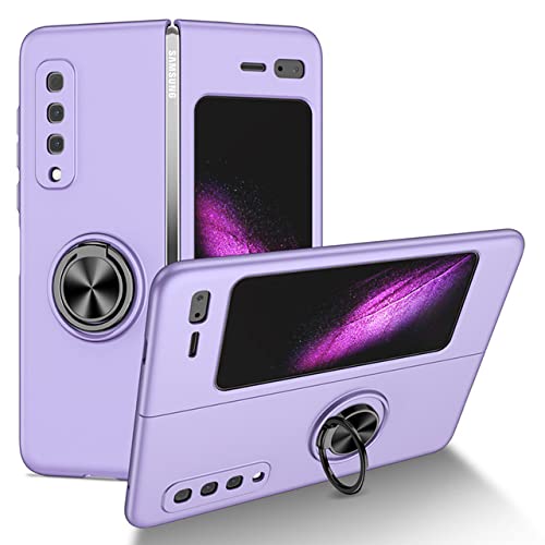 Coque antichoc Samsung Z Fold3 violette avec support pliable