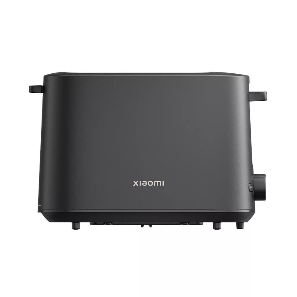 Xiaomi Tostapane – Con 6 livelli di doratura uniforme, funzione scongelamento, fino a 930 W, inserto per panino pieghevole, fessure extra larghe 35 mm, cassetto briciole, grigio